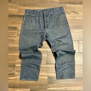 Levi’s 501 Original Fit Straight‎ Leg Button Fly Stonewash Size 40 x 32